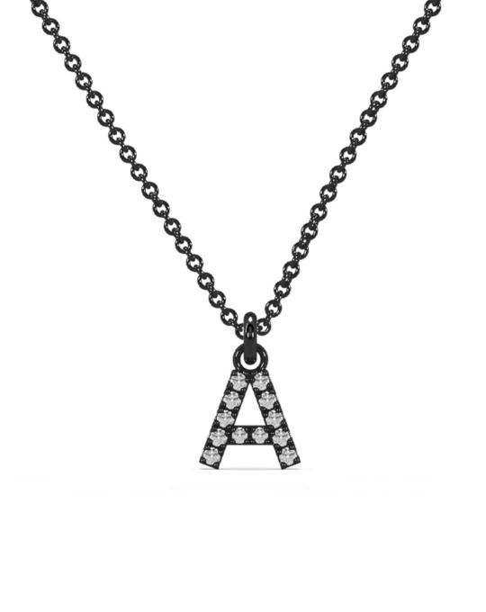 collar-inicial-personalizable-oro-negro-diamantes