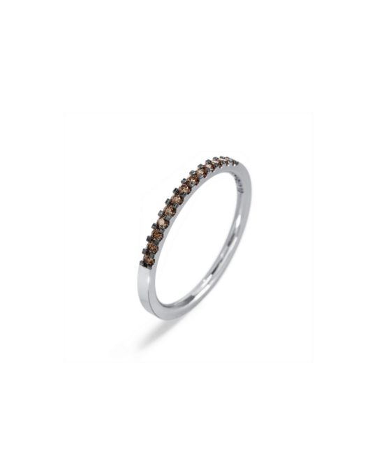 anillo-alianza-diseño-exclusivo-oro-blanco-diamantes-marrones