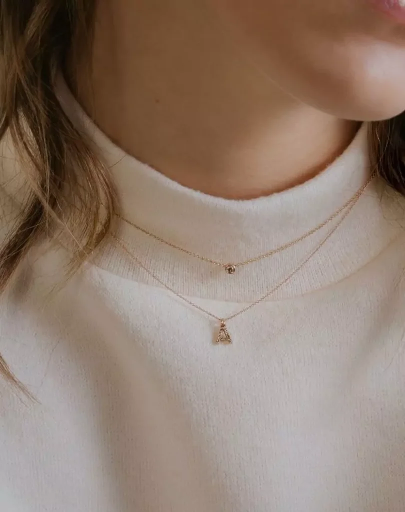 regalo dia de la madre joya personalizada inicial
